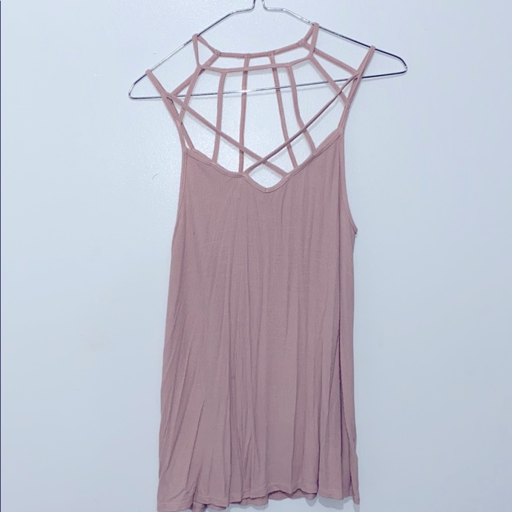 AE “soft & sexy rib” strappy tank top